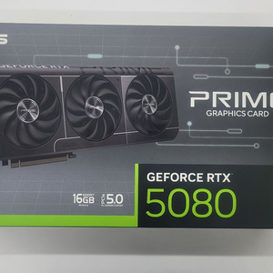 급처) 새상품 ASUS PRIME RTX5080 DDR7 16GB 팝니다. 이미지