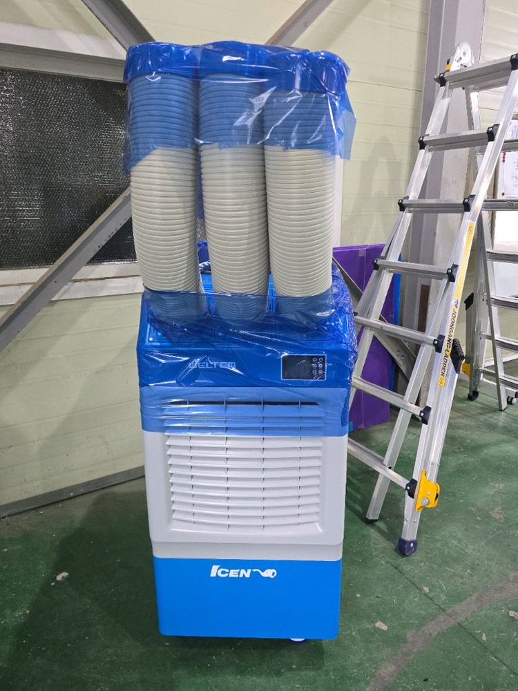 2025년 최신식 3구 220V플러그형 이동식 에어컨 (웰템, WPC-6900P) 이미지