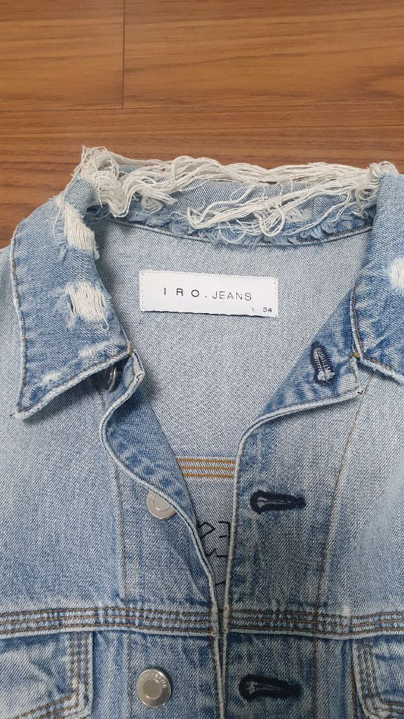 이로(IRO) 데님 여성 청자켓 34 이미지