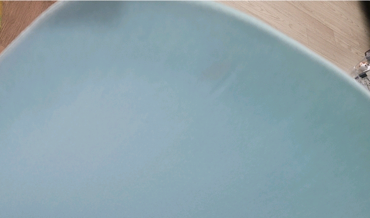 모던 벨벳 체어 3개 개당가격 (민트, 아이보리, 블루) 중고 사용감있음 (얼룩이나 흔적 사진참조) 이미지