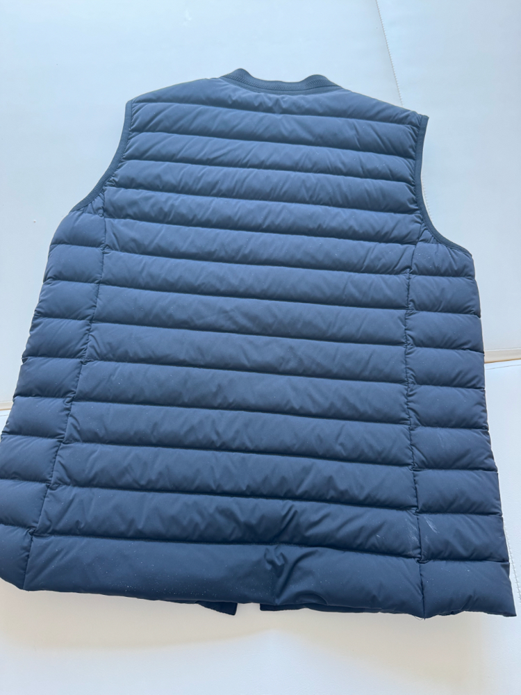 라코스테 패딩 조끼 블랙 이미지