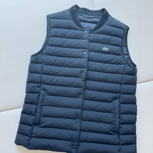 라코스테 패딩 조끼 블랙 이미지