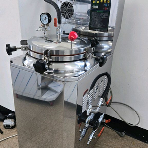 중고 전자동무압력추출기 25리터 (경서이엔피 중고 약탕기 /추출기 /한약기계 / 중탕기 /육수추출기) 이미지