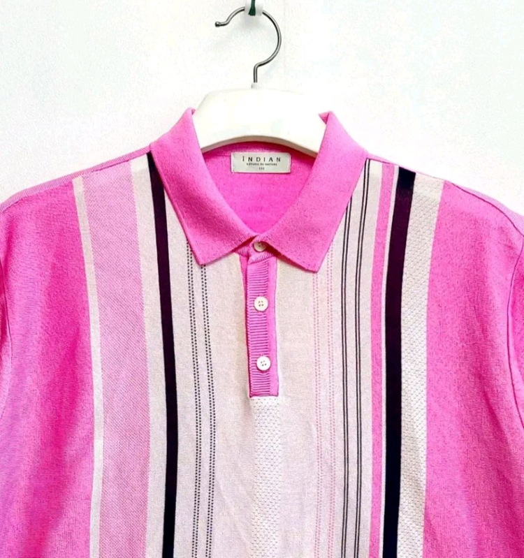 새제품급/인디안 반팔니트110/반팔골프티 이미지