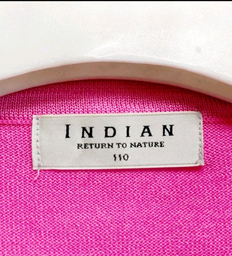 새제품급/인디안 반팔니트110/반팔골프티 이미지