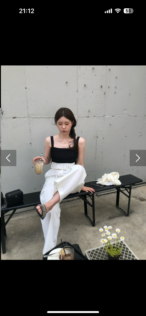 프릴 뷔스티에 이미지