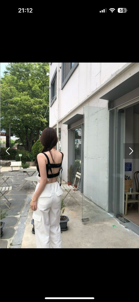 프릴 뷔스티에 이미지