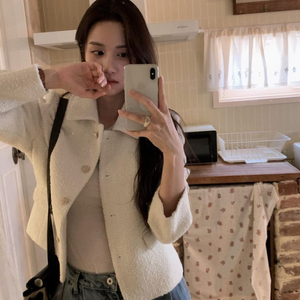 objet 오브제 울 트위드 자켓 이미지