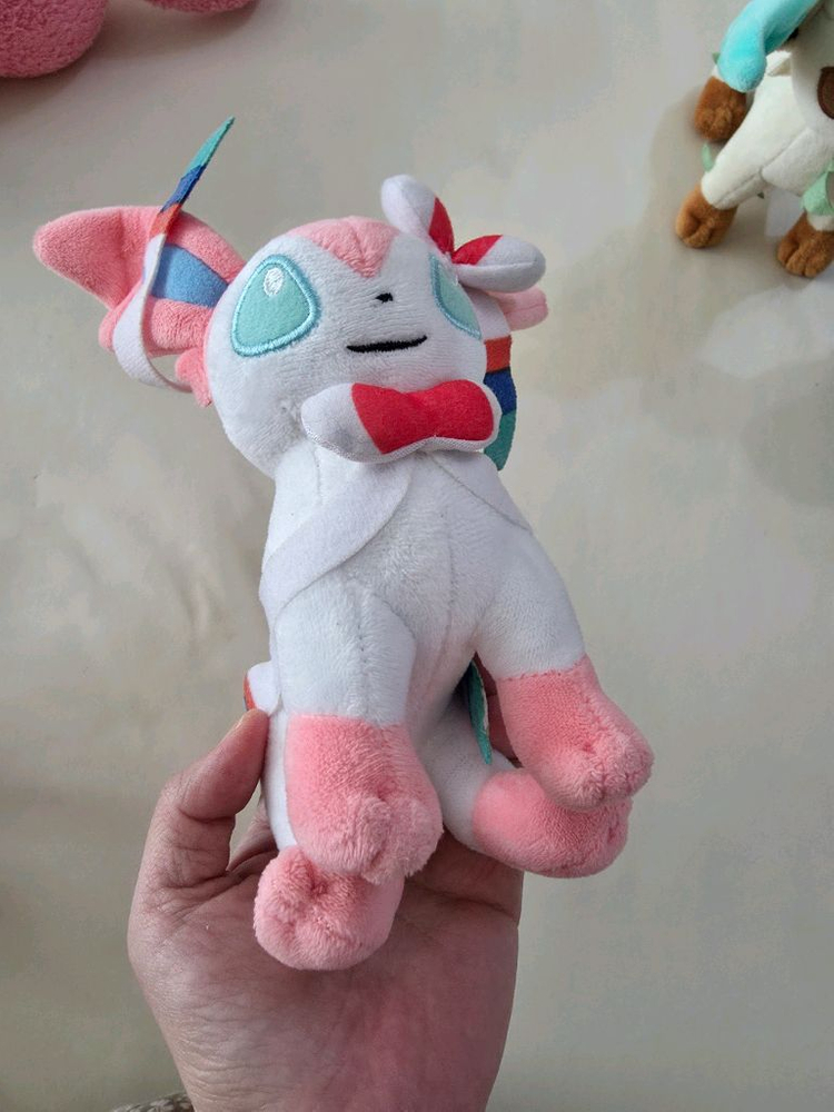 포켓몬스터 인형3개 일괄 님피아 블래키 에브이 이미지