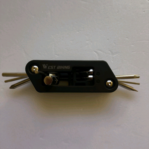 (새상품)자전거 공구 10 in 1 휴대용 육각렌치 미니벨로 로드 픽시 이미지