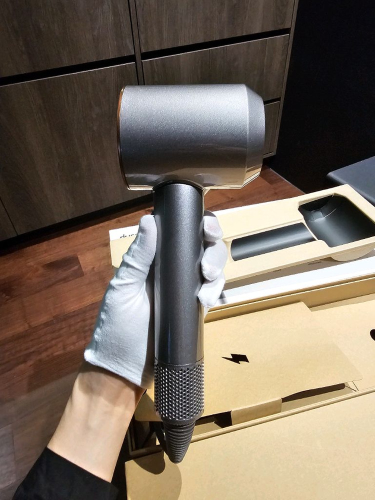 [미사용 신품/급처] 다이슨 슈퍼소닉 HD15 니켈/코퍼 이미지