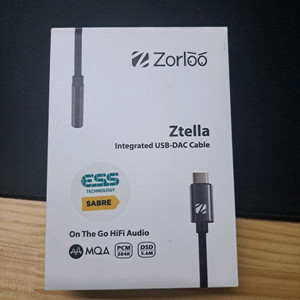 졸루 지텔라 꼬다리 dac mqa,dsd 지원 이미지