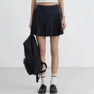 던스트 플리츠 스커트 새옷 이미지