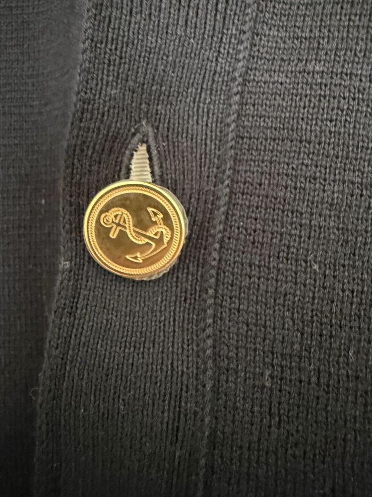 톰브라운 밀라노 스티치 금장 가디건 이미지