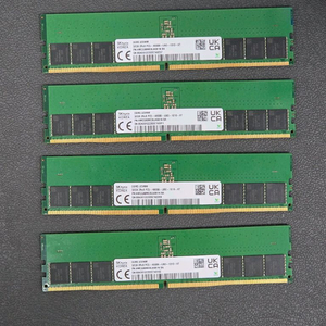 하이닉스 DDR5 32GB 4800 램 메모리 4개 이미지