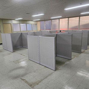 상담책상 카운터책상 인포 칸막이 중고 이미지