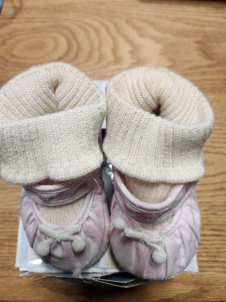 쇼콜라 핑크색 아기 보행기 신발 125 (새상품) 이미지