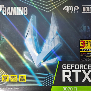 RTX 3070 Ti 게이밍 그래픽카드 이미지