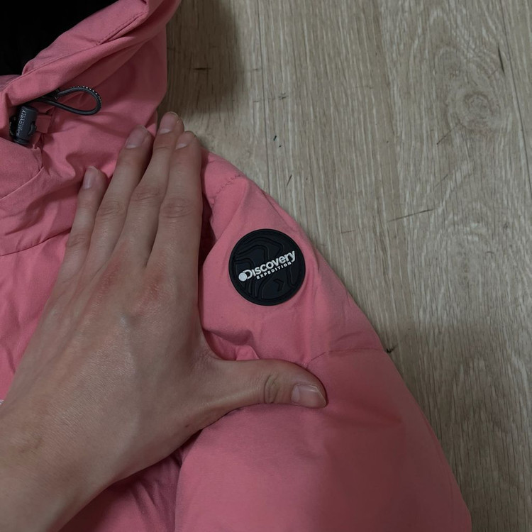 디스커버리 키즈 덕다운 후드 롱패딩 120 이미지