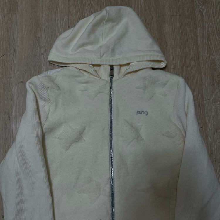 PING 핑 여성 골프웨어 스윙 니트 경량점퍼 M/95 이미지