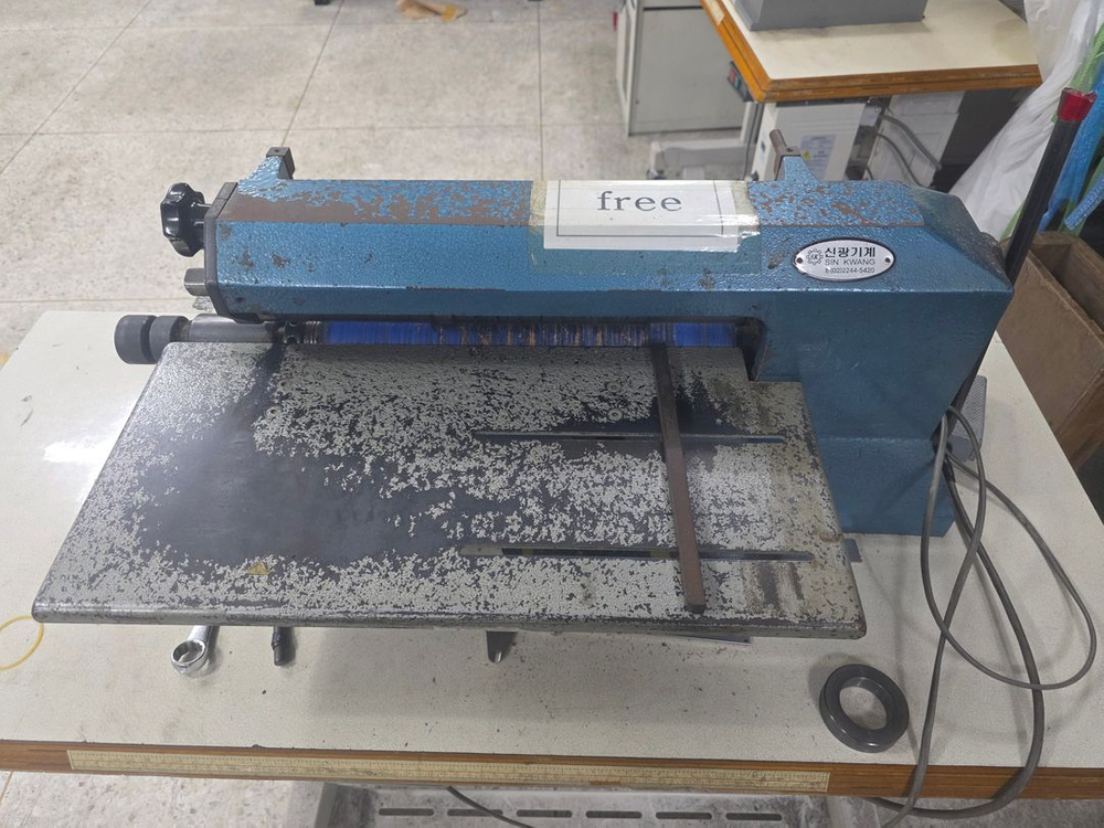 와리기(면피활기) 유압평프레스 핸들유압프레스 세피기 판매합니다 이미지