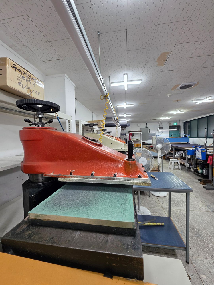 와리기(면피활기) 유압평프레스 핸들유압프레스 세피기 판매합니다 이미지