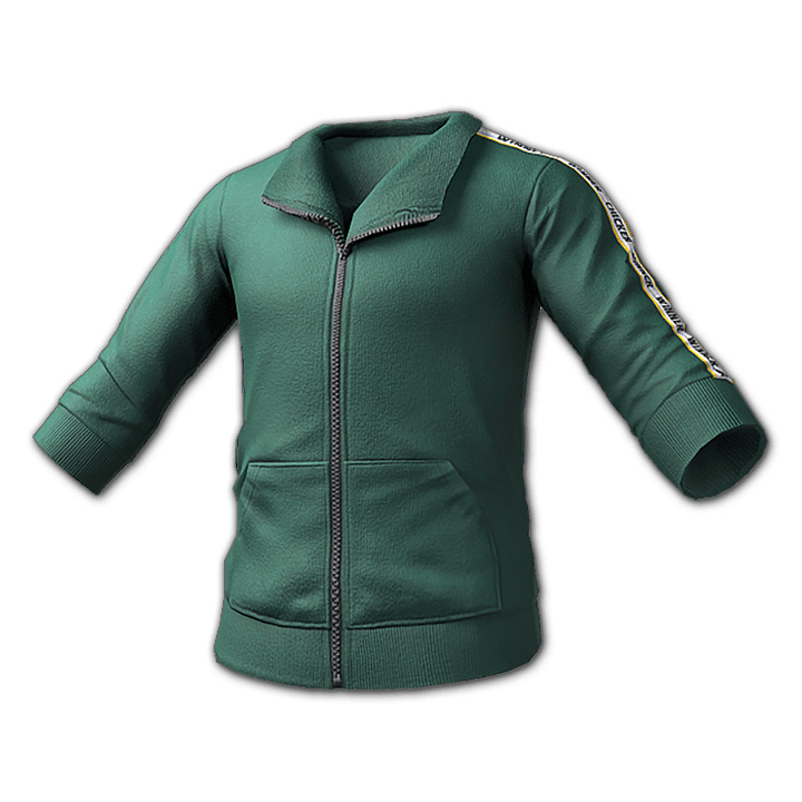 스팀배그스킨 초록색 체육복 상의 이미지