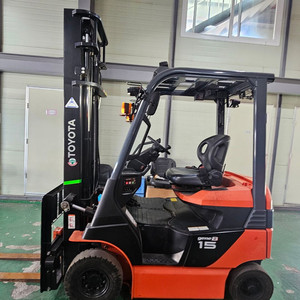 2019년식 도요타 8FB15 좌식 1.5톤 전동지게차 4M 자동발 1050만 이미지