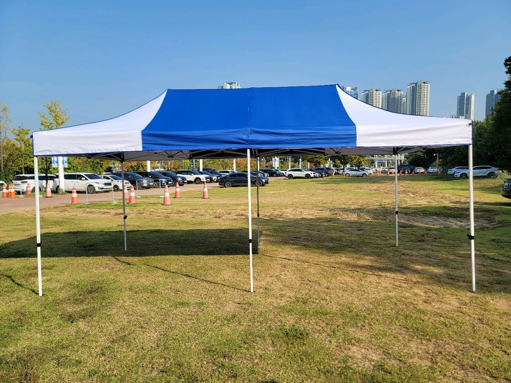 (미개봉) 캐노피 천막 대형 그늘막 자바라 3x6 이미지