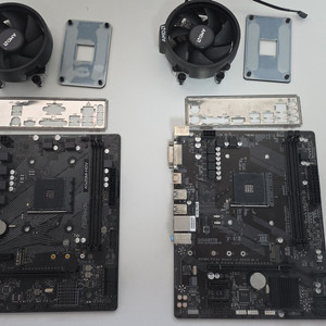 AMD 메인보드 ASROCK A520M-HDV / GIGABYTE A320M-H 일괄 이미지