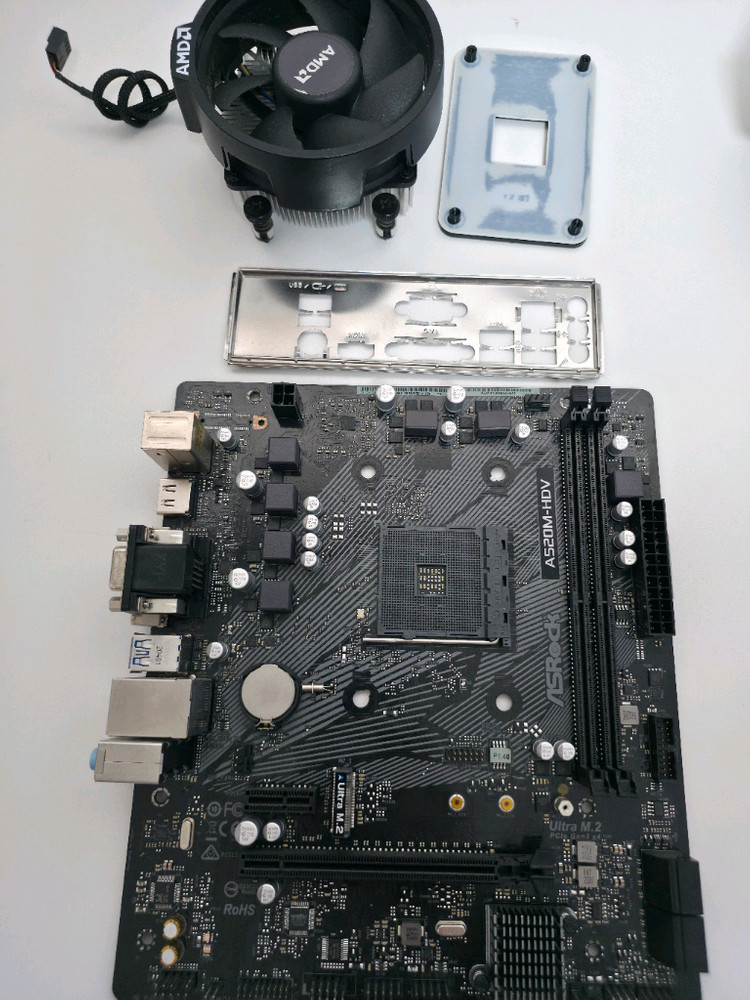 AMD 메인보드 ASROCK A520M-HDV / GIGABYTE A320M-H 일괄 이미지