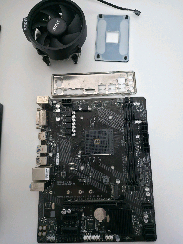 AMD 메인보드 ASROCK A520M-HDV / GIGABYTE A320M-H 일괄 이미지