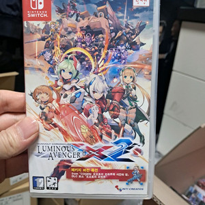 닌텐도 스위치 건볼트 크로니클 iX2 표지사용감 이미지