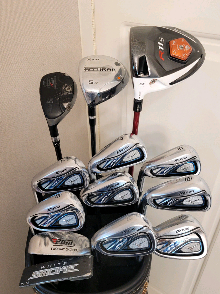 + 미즈노 좌타 + 왼손용 남성 골프채 풀세트 이미지