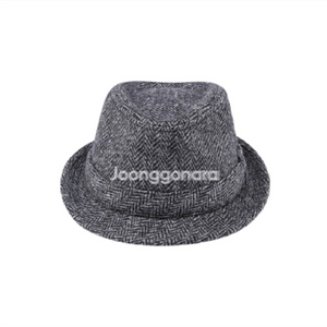 뉴에라 모자 X 해리스 트위드 정품 EK S81 페도라 신품 이미지