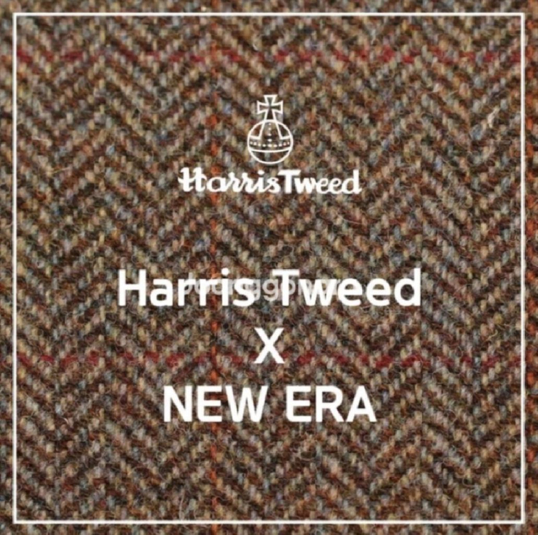 뉴에라 모자 X 해리스 트위드 정품 EK S81 페도라 신품 이미지