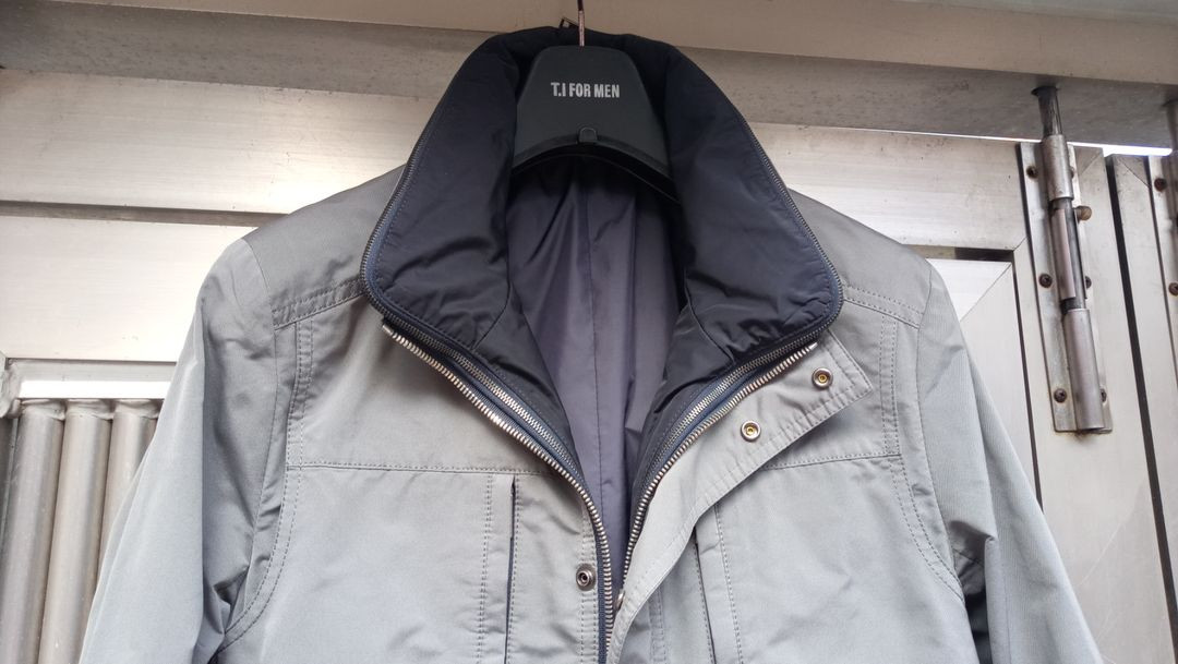 우영미 솔리드옴므 바람막이점퍼 90호 새상품수준 이미지