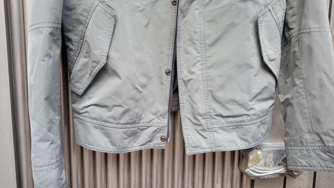 우영미 솔리드옴므 바람막이점퍼 90호 새상품수준 이미지