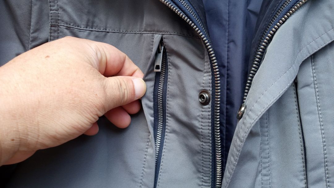 우영미 솔리드옴므 바람막이점퍼 90호 새상품수준 이미지