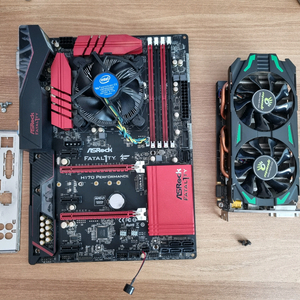 에즈락 메인보드 H170/i5-6600/지포스 GTX960 이미지