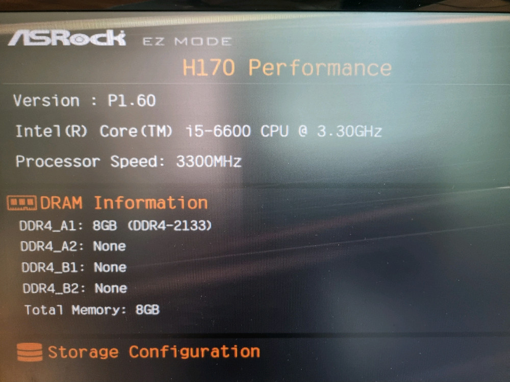 에즈락 메인보드 H170/i5-6600/지포스 GTX960 이미지