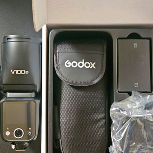 캐논용 고독스v100c+무선 동조기x3 이미지