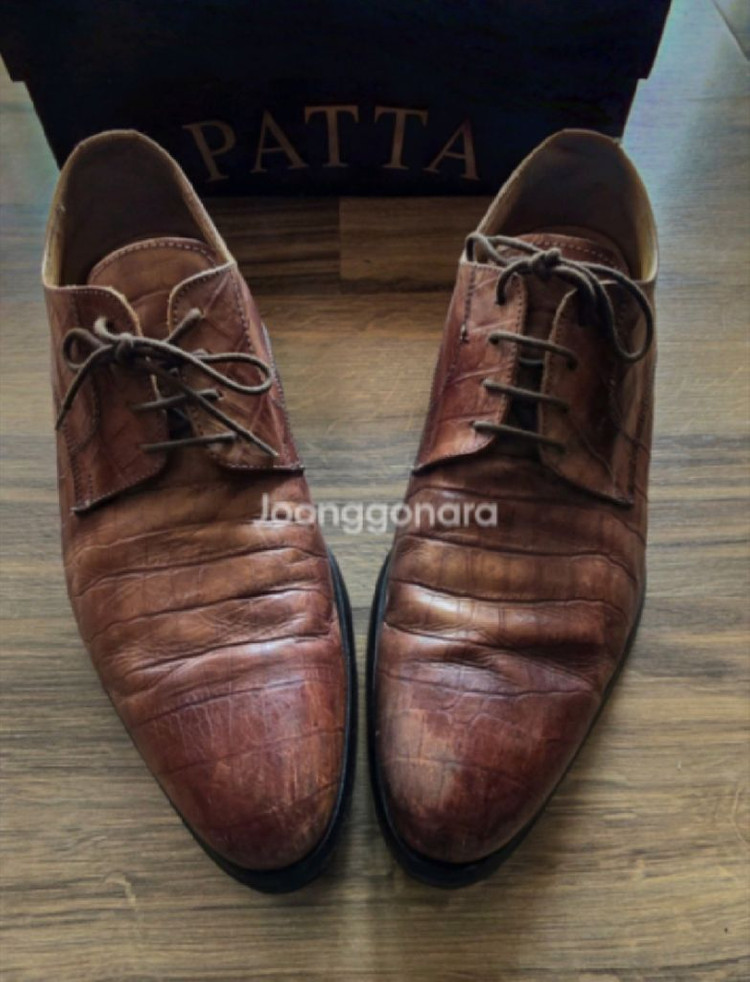 around the shoes 정품 이태리 수제화 사이즈 42 남성 구두 ( 275 mm ) 이미지