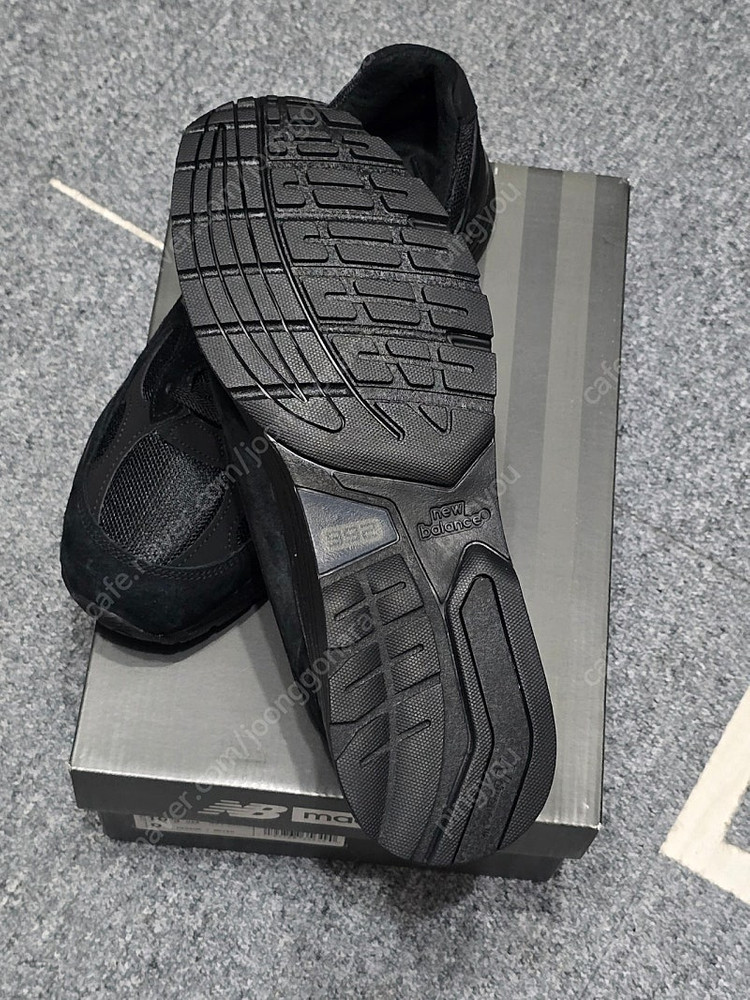 뉴발란스 992 트리플블랙(M992EA) 미사용 이미지