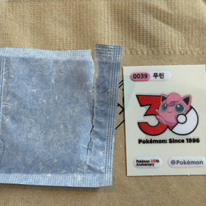 포켓몬 띠부씰 30주년 푸린 이미지