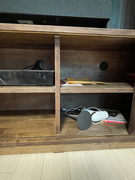 우드테라피 맞춤 원목 거실TV장 이미지