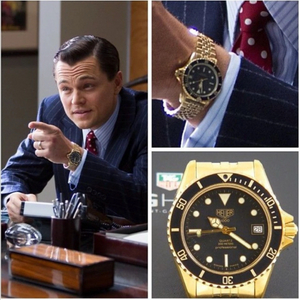 태그호이어 1000 다이버 금장 울프 오브 월스트리트 디카프리오 시계 이미지