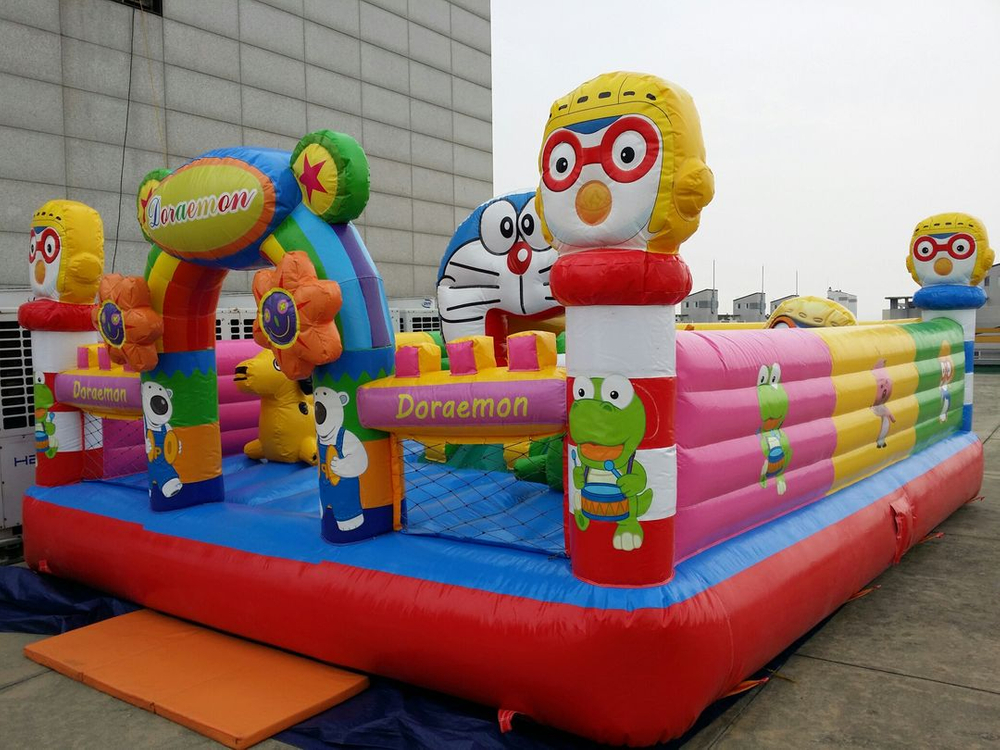 태권도장,체육관,어린이집,가정용 에어바운스 중고, 새거 판매 (트램폴린, 슬라이드, 바이킹 등) 이미지