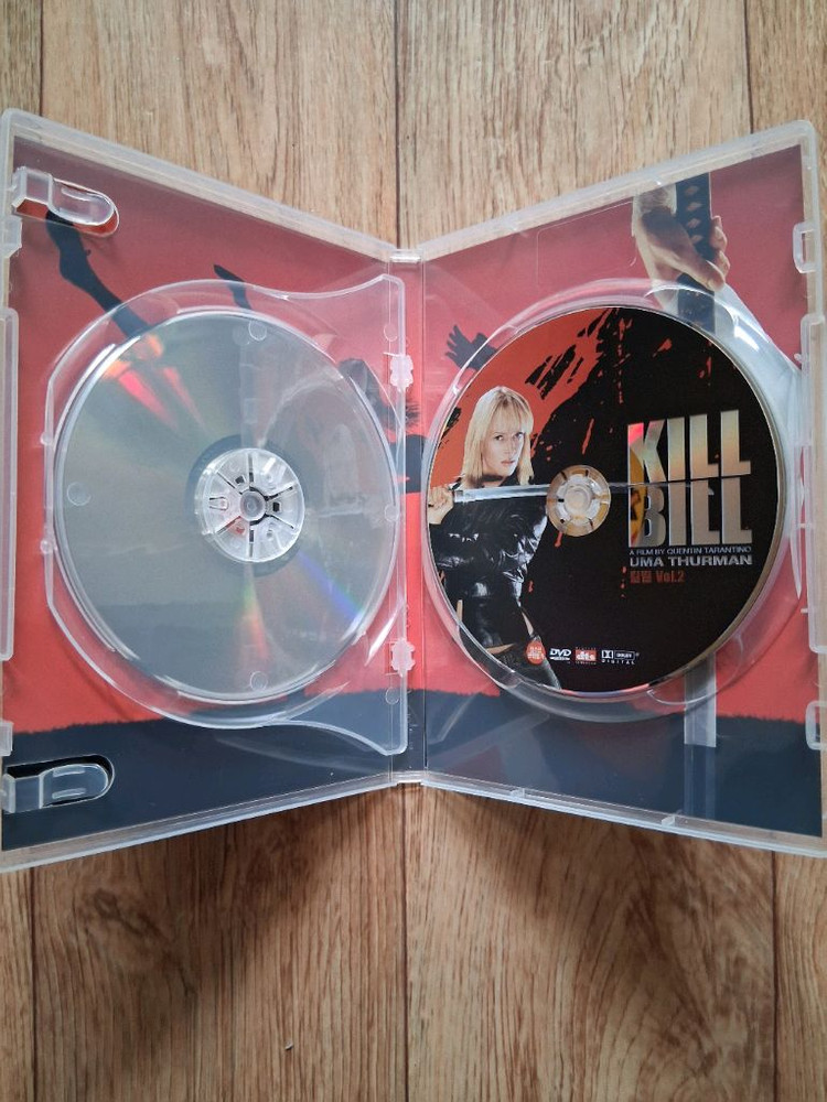 DVD킬빌 1,2 일괄 2디스크 이미지