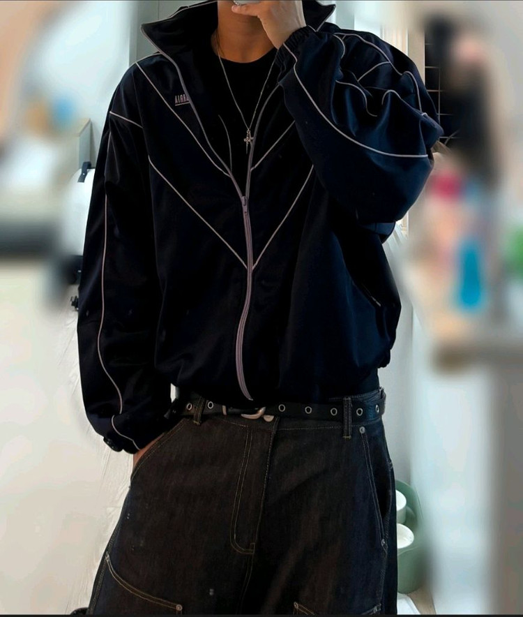 [M,L] 윌리차바리아 트랙자켓 네이비 이미지